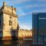 Hình ảnh thanh tác vụ Windows 11 với menu thư mục được ghim bằng Start11