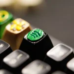 keycap in 3D hình logo Spotify, minh họa tiềm năng kinh doanh keycap tùy chỉnh
