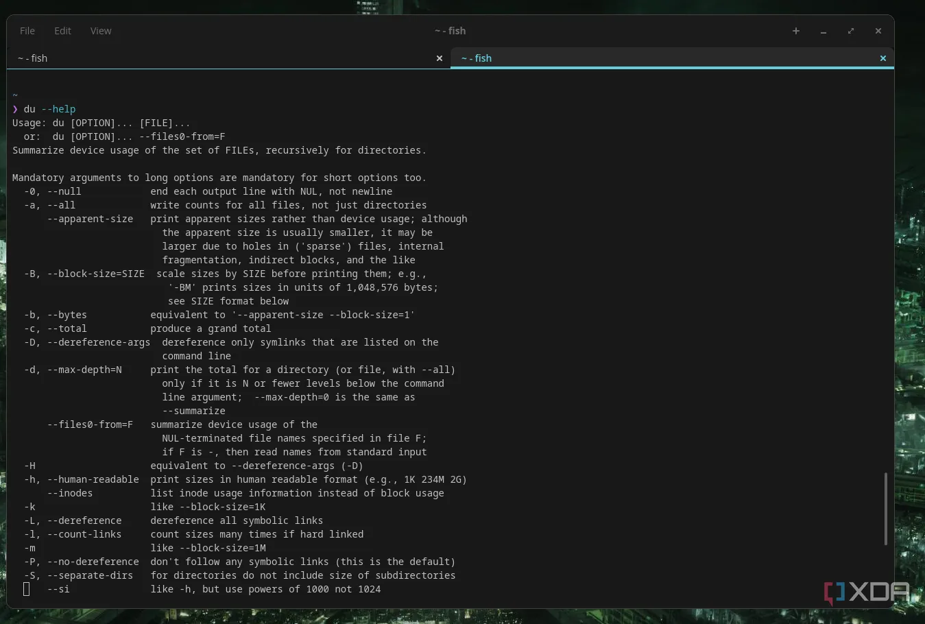 Kiểm tra dung lượng đĩa đã sử dụng bằng lệnh du trong Linux