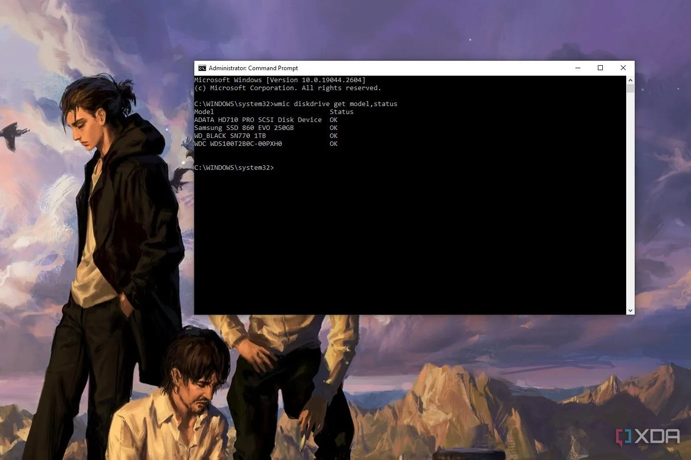 Kiểm tra sức khỏe ổ cứng trên Windows qua Command Prompt