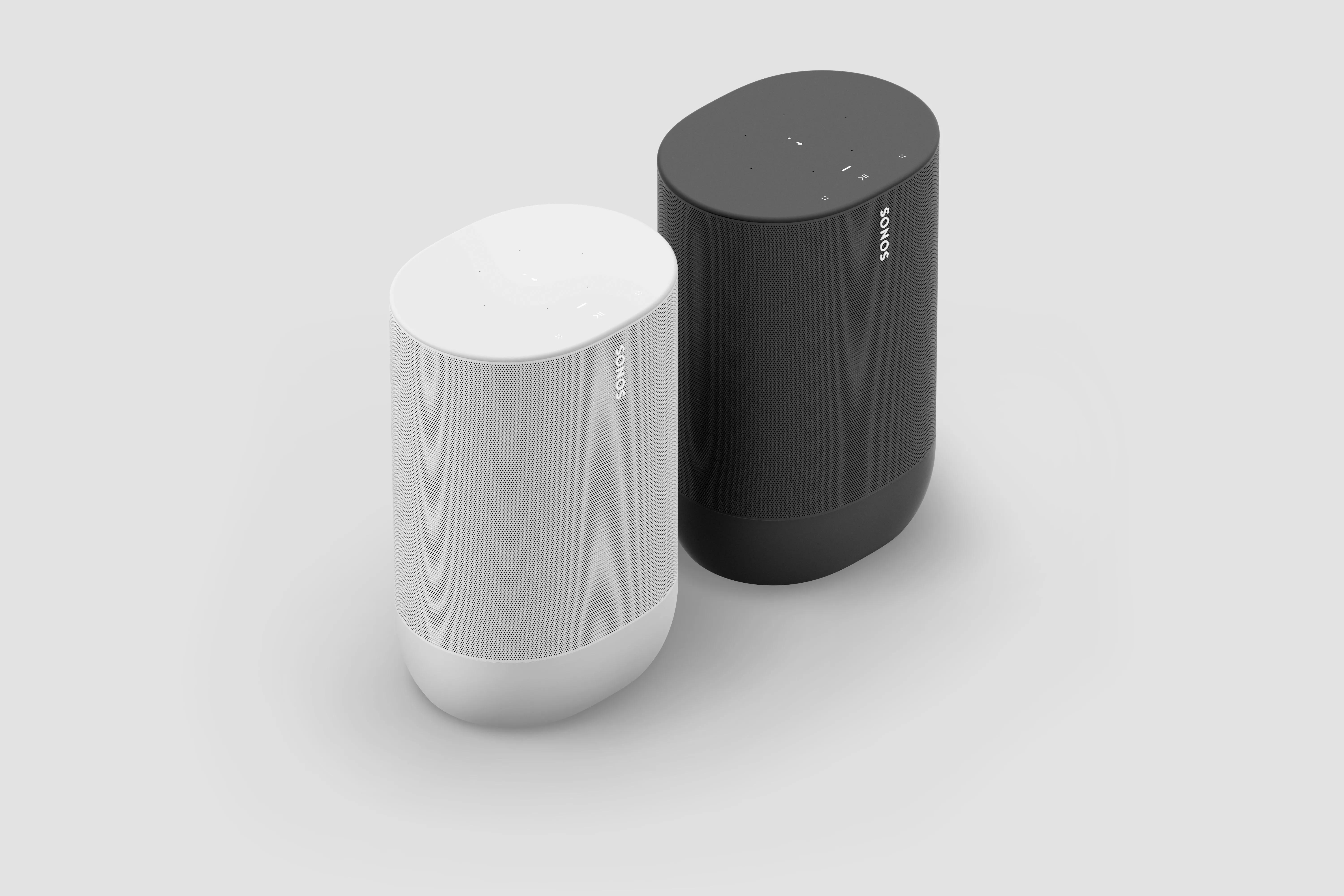 Loa thông minh di động Sonos Move 2 màu trắng ngà và đen
