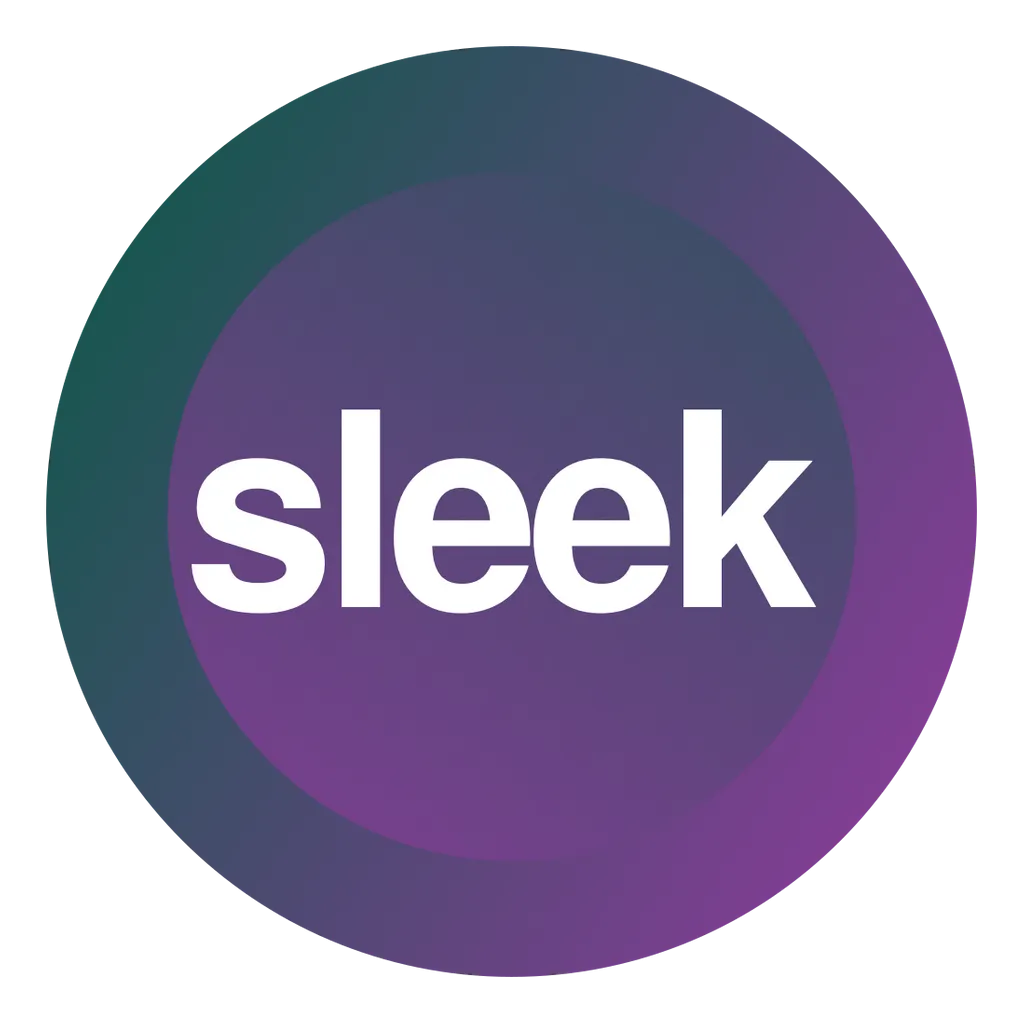 Logo của Sleek App với biểu tượng chữ S cách điệu