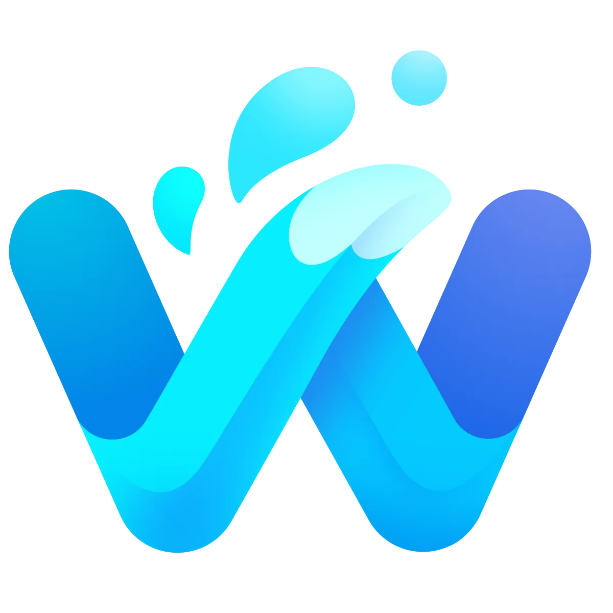Logo trình duyệt Waterfox biểu tượng con cáo màu xanh, thể hiện sự tập trung vào quyền riêng tư và bảo mật trực tuyến.