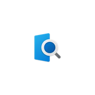 Logo ứng dụng QuickLook đơn giản, biểu tượng cho tính năng xem trước tệp nhanh gọn