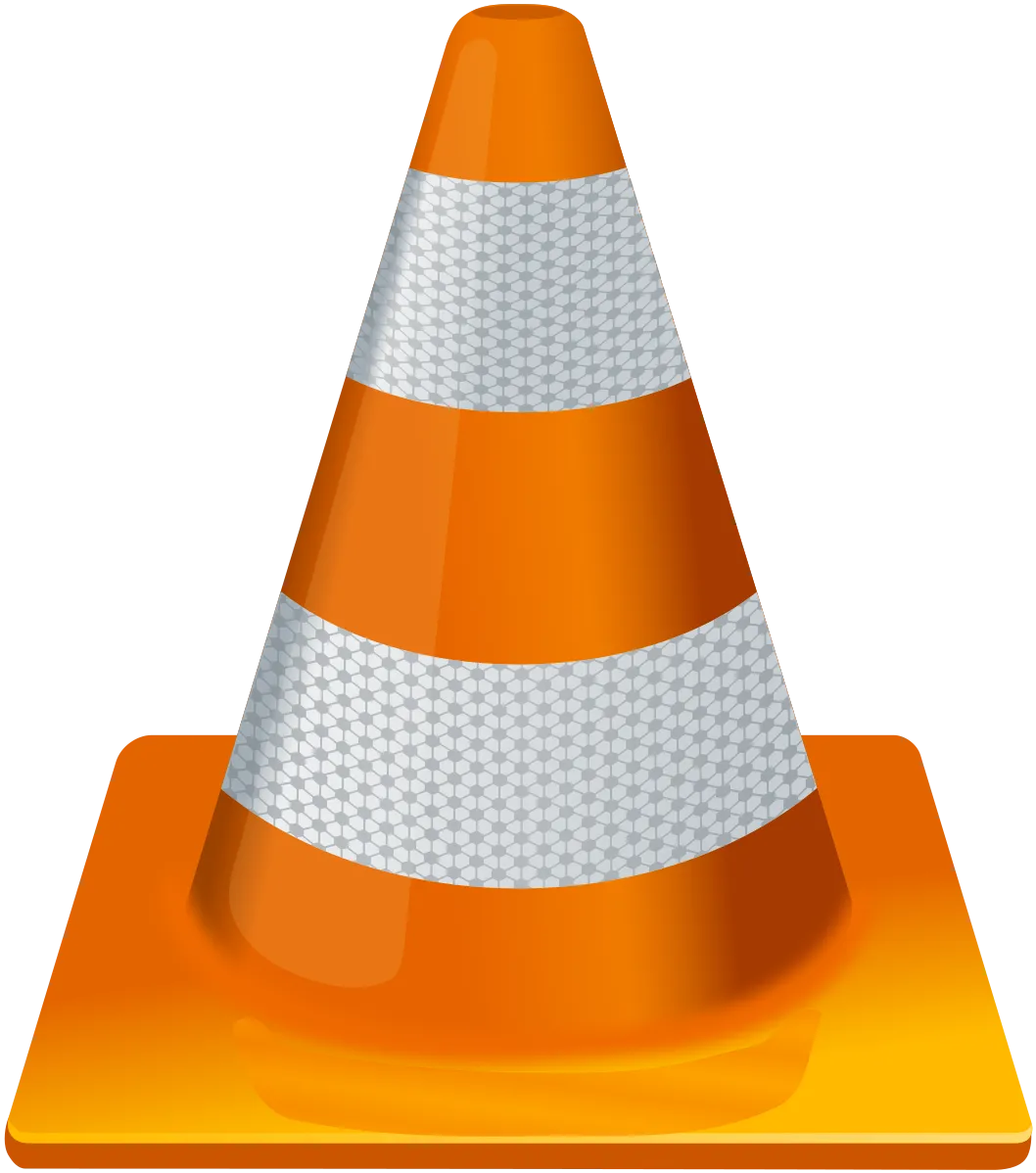Logo VLC, biểu tượng của phần mềm phát video miễn phí phổ biến