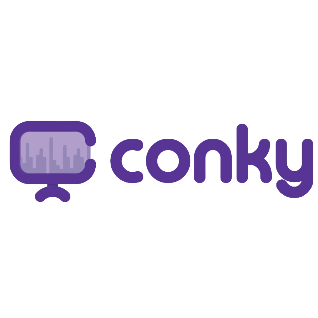 Logotype ngang của Conky, ứng dụng tùy biến hiển thị thông số hệ thống Linux