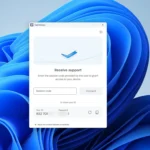 Màn hình chính của TeamViewer trong quá trình điều khiển từ xa, minh họa giao diện phần mềm khi đang hoạt động, có thể gặp tình trạng giật lag.