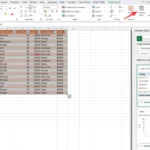 Màn hình Excel với tính năng Analyze Data (Phân tích Dữ liệu) đang được chọn để tạo Pivot Table tự động.
