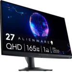Màn hình gaming Alienware AW2724DM với chân đế đặc trưng và thiết kế hiện đại