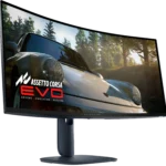 Màn hình gaming Alienware AW3425DW QD-OLED với thiết kế cao cấp và chân đế tiện lợi