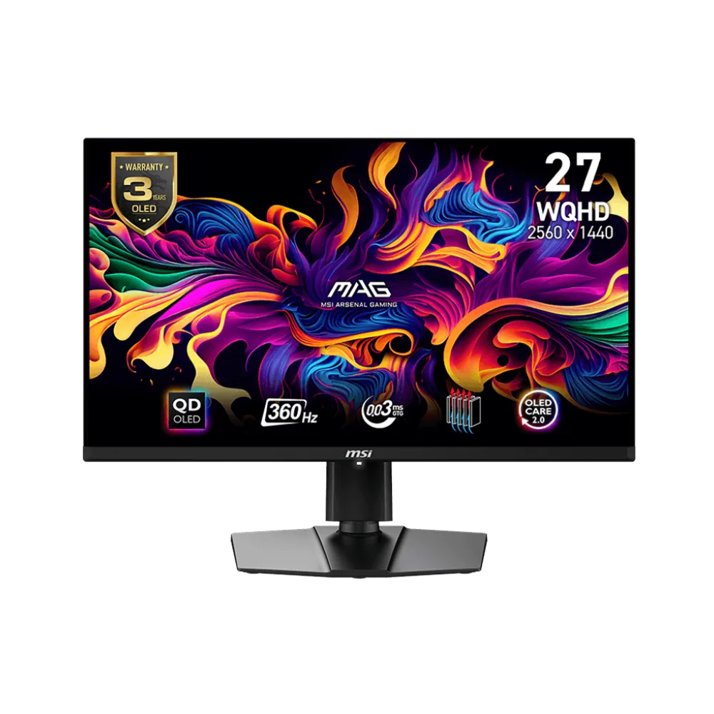 Màn hình gaming MSI MAG 271QPX QD-OLED 27 inch 360Hz