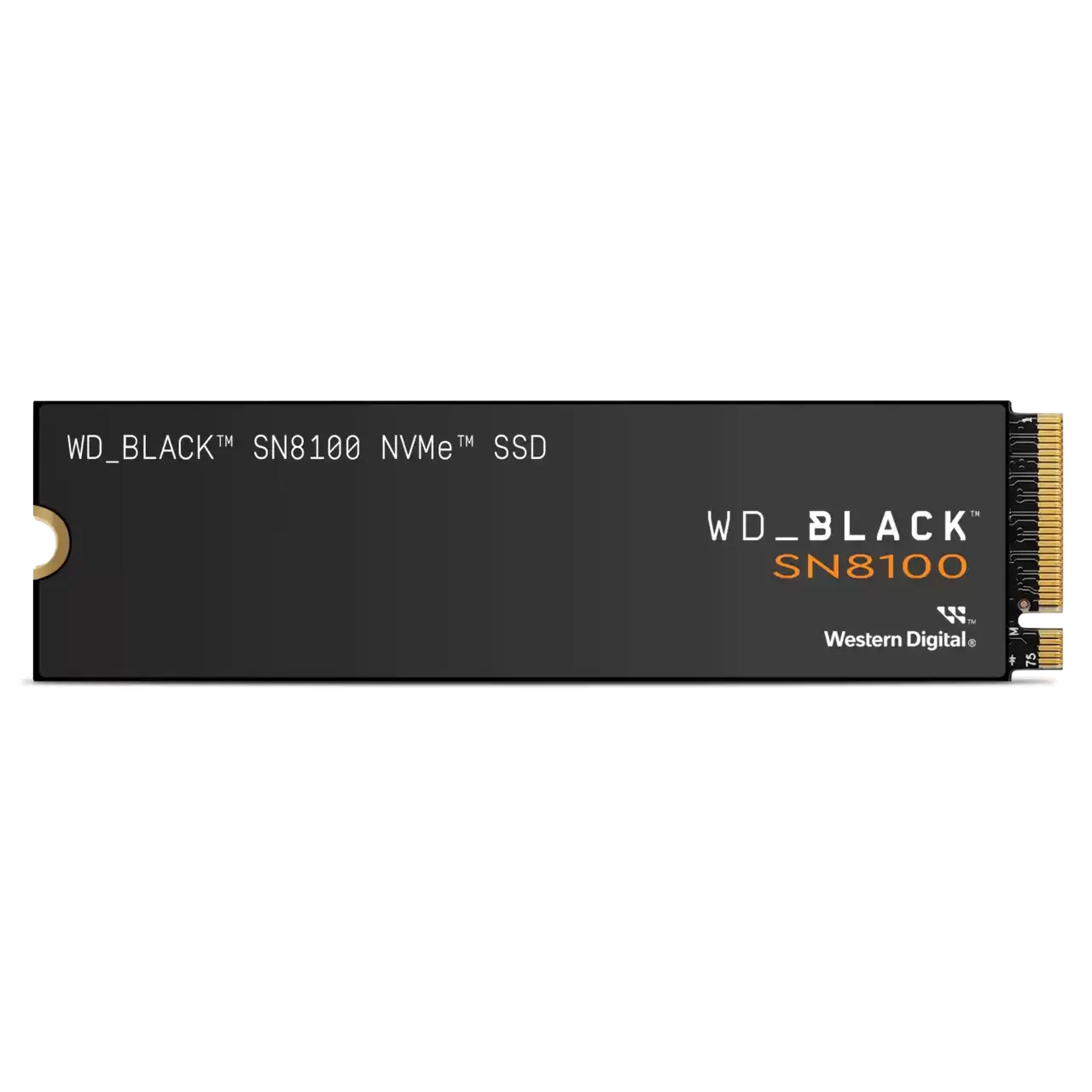 Mặt trước ổ cứng SSD WD_Black SN8100 NVMe PCIe 5.0