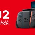 Máy chơi game Nintendo Switch 2 và logo, minh họa cho thông số kỹ thuật và ảnh hưởng thuế quan