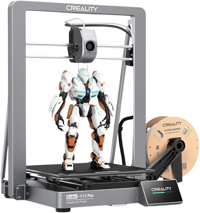 Máy in 3D Creality Ender-3 V3 Plus với thiết kế hiện đại và bền bỉ