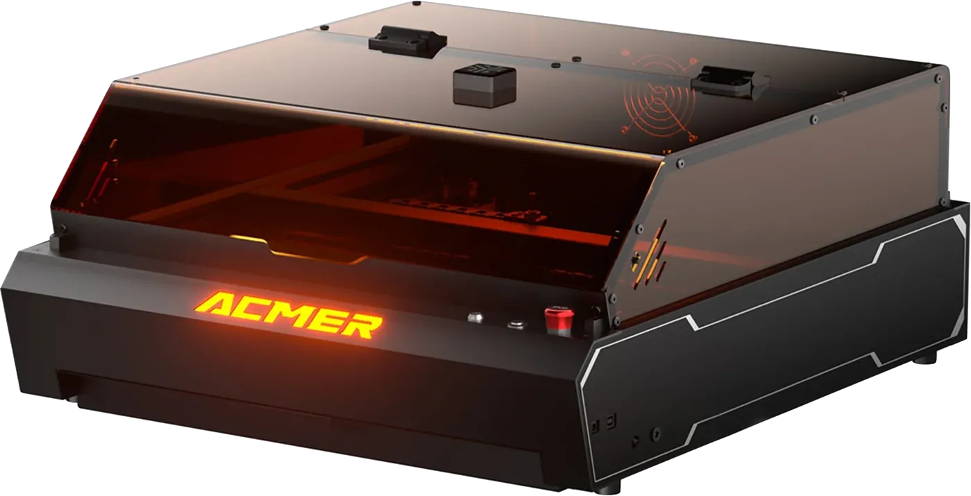 Máy khắc laser Acmer P3 2-in-1 dễ dàng thử nghiệm các font chữ
