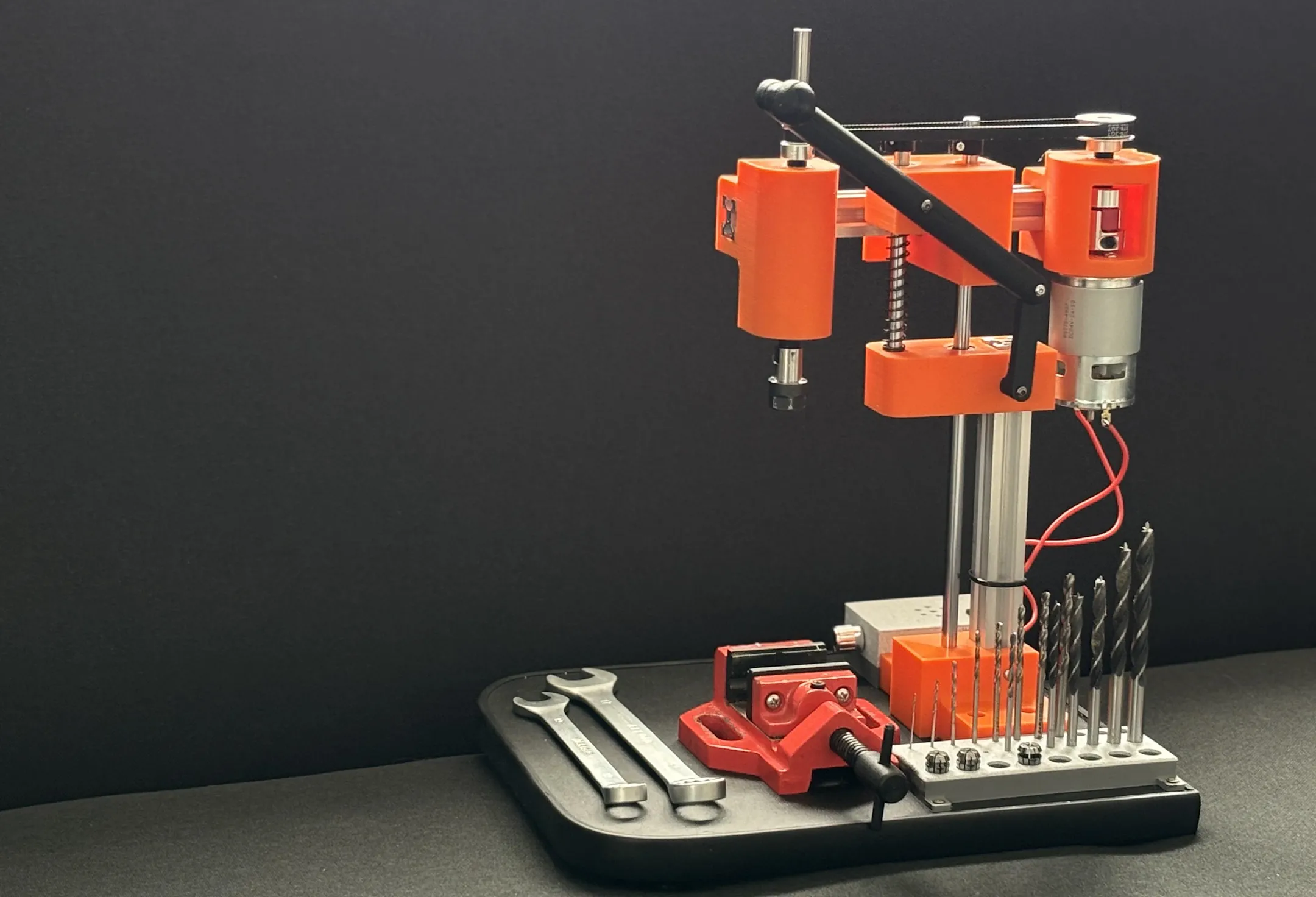 Máy khoan in 3D tự chế hoạt động