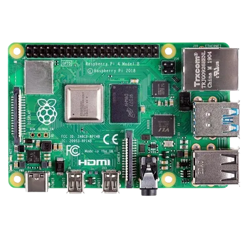 Máy tính bo mạch đơn Raspberry Pi 4, nền tảng lý tưởng cho việc triển khai các giải pháp điều khiển từ xa như OliveTin.