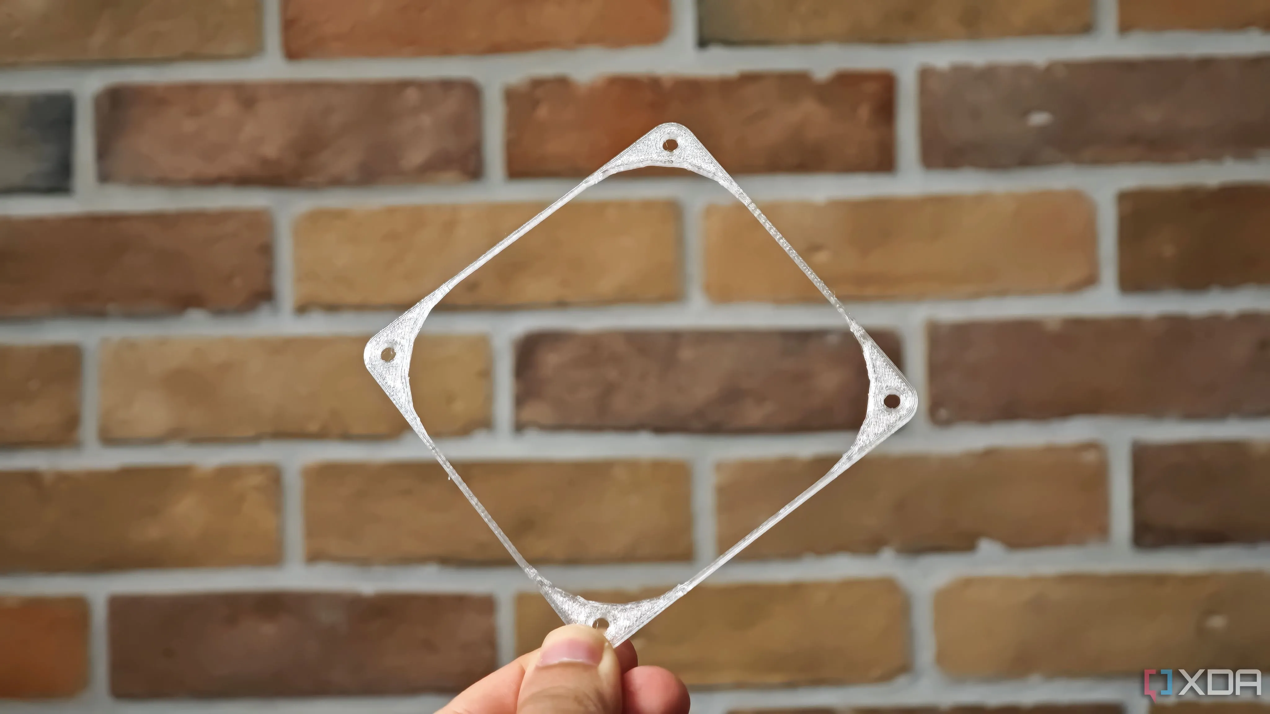 Miếng đệm quạt 120mm (fan spacer) in 3D, dùng để tạo khoảng cách cho quạt tản nhiệt PC tránh cấn linh kiện hoặc bụi lọc.