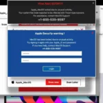 Mô phỏng cảnh báo lừa đảo (phishing) nhắm vào người dùng Mac do LayerX Labs phát hiện