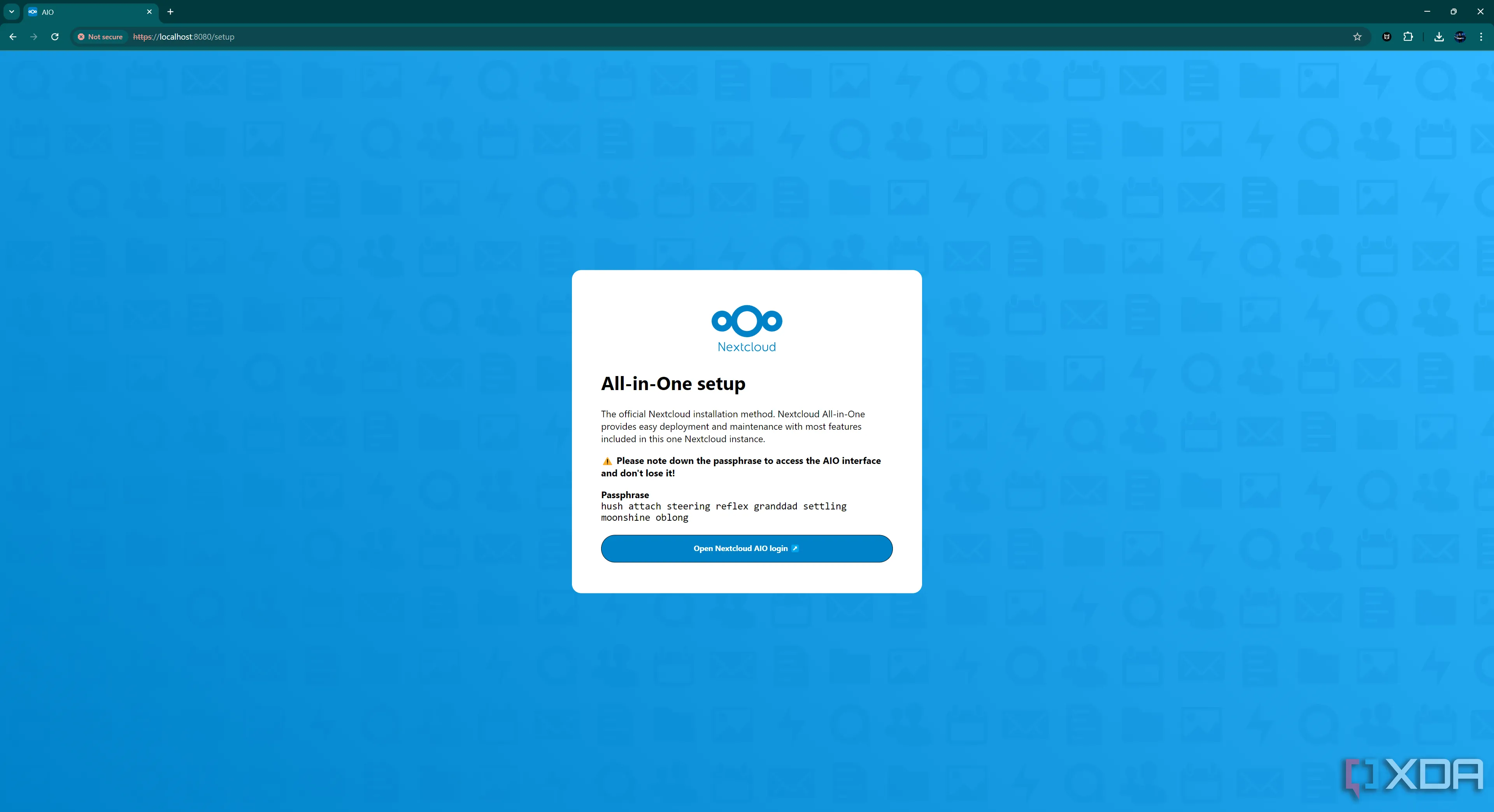 Nextcloud AIO (All-in-One) được tự động hóa triển khai qua Docker