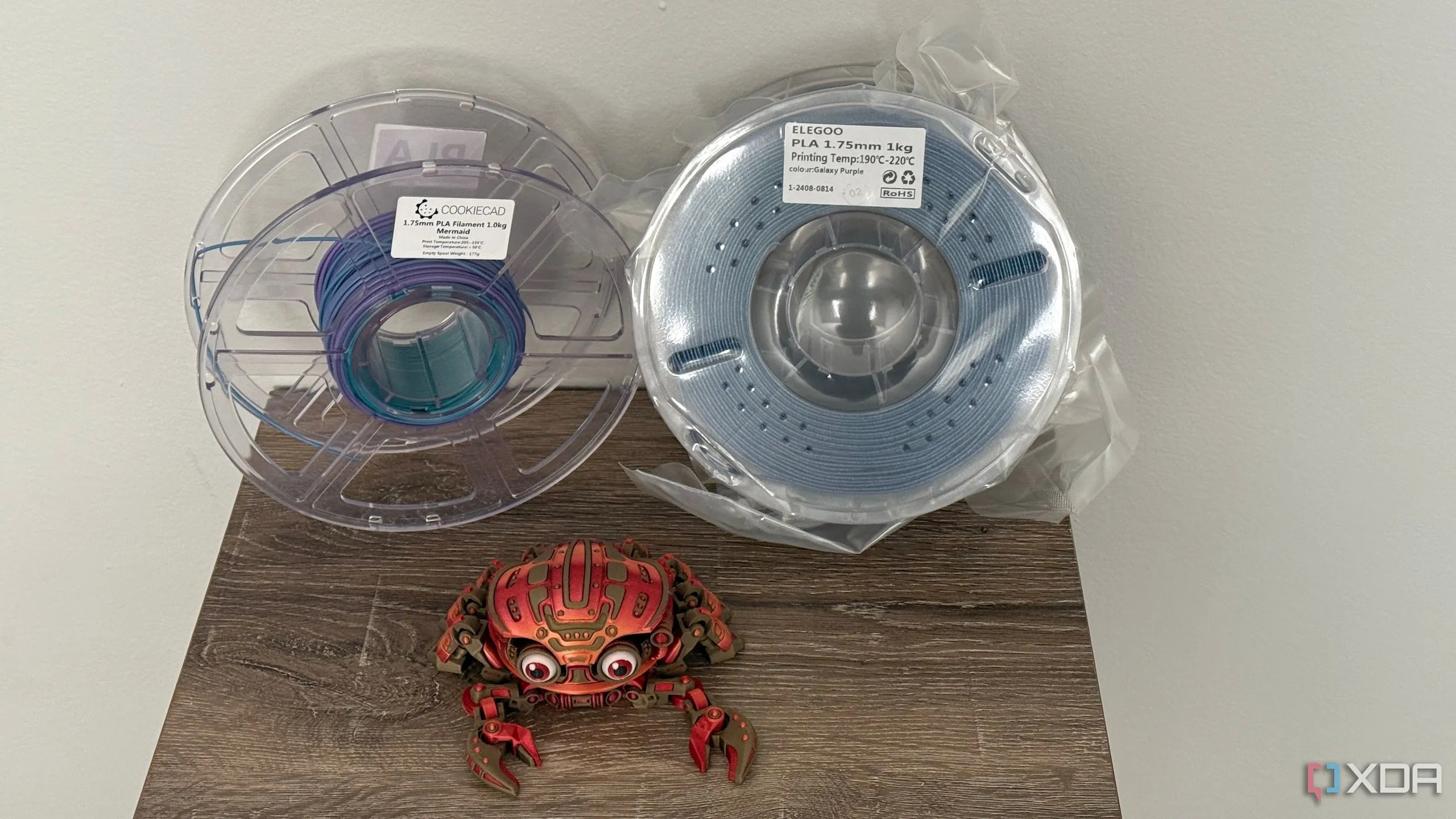 Nhãn thông số nhiệt độ của sợi nhựa filament