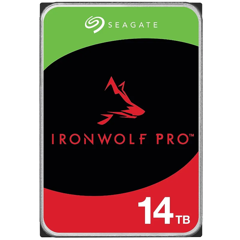 Ổ cứng Seagate IronWolf Pro 14TB chuyên dụng cho NAS, tối ưu cho nhu cầu lưu trữ dung lượng lớn