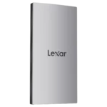 Ổ cứng SSD di động Lexar ES3 2TB màu đen, thiết kế mỏng gọn và hiện đại