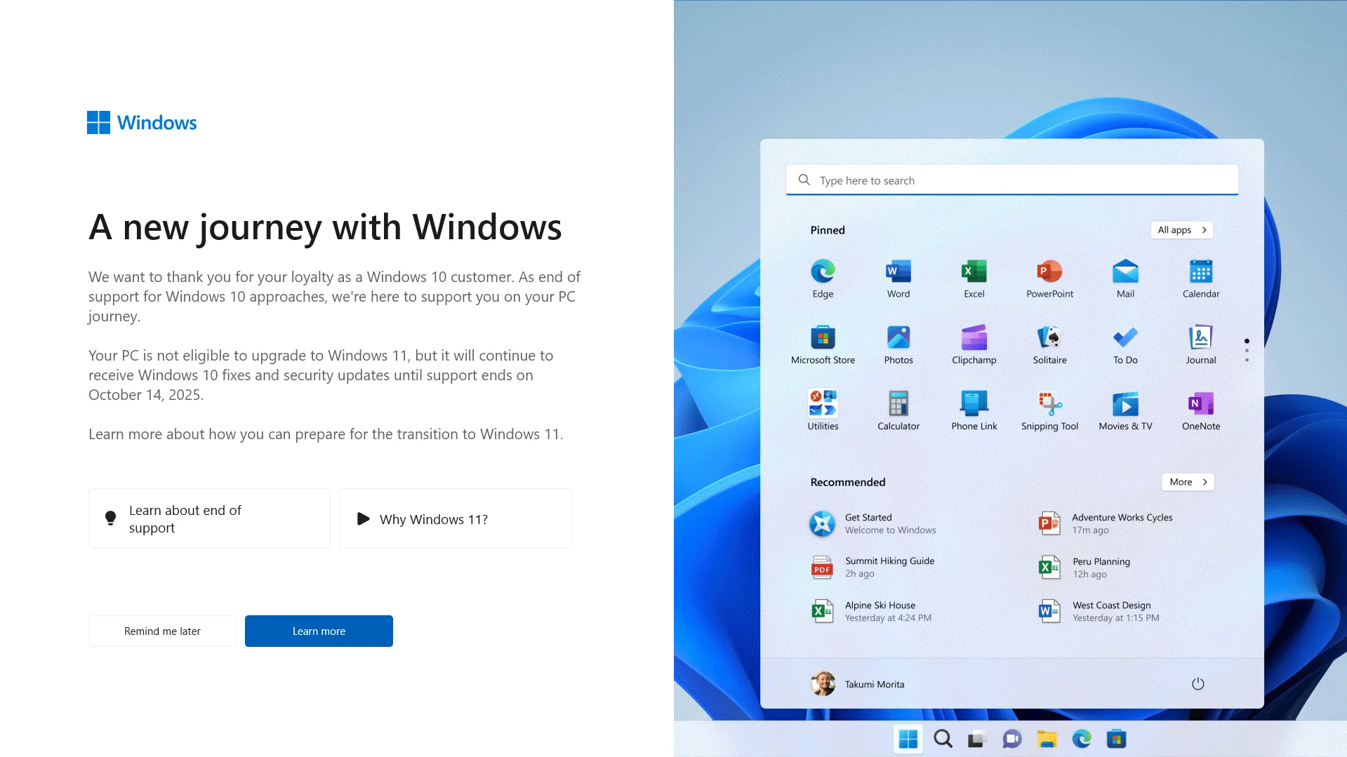 Quảng cáo nâng cấp Windows 11 toàn màn hình xuất hiện trên Windows 10