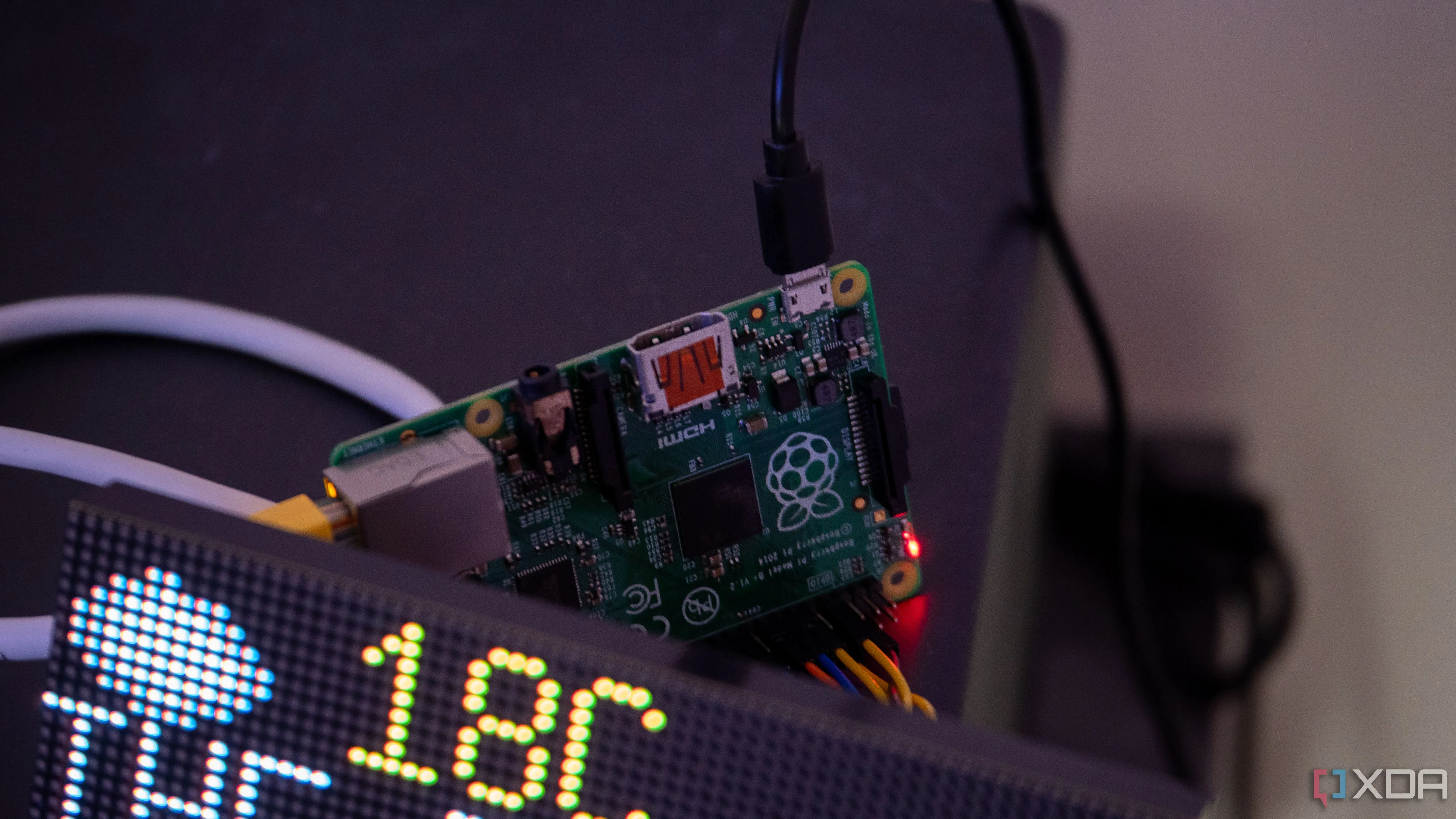 Raspberry Pi điều khiển màn hình LED ma trận RGB Waveshare