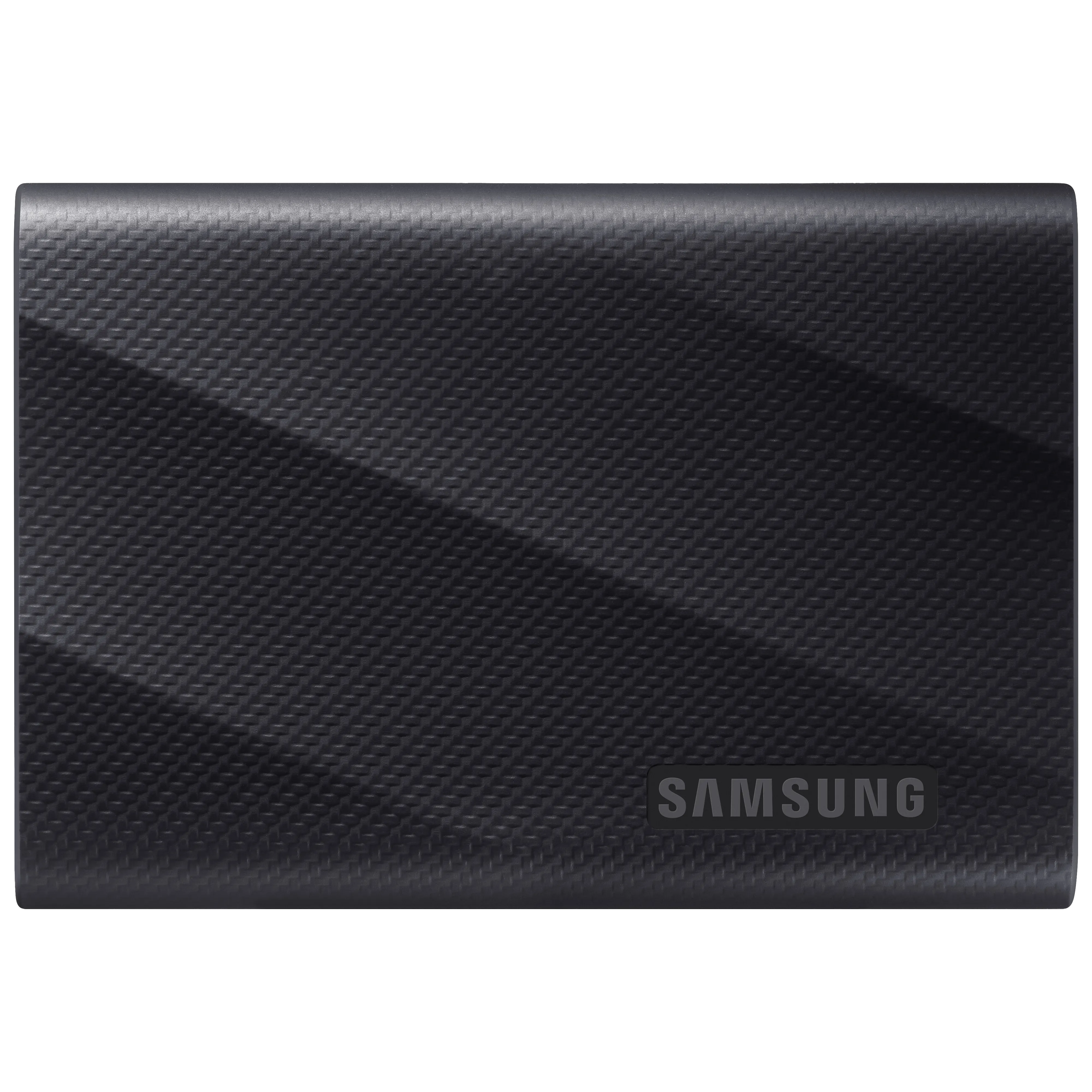 Samsung T9 Portable SSD màu đen, thể hiện thiết kế bền bỉ và hiệu năng cao