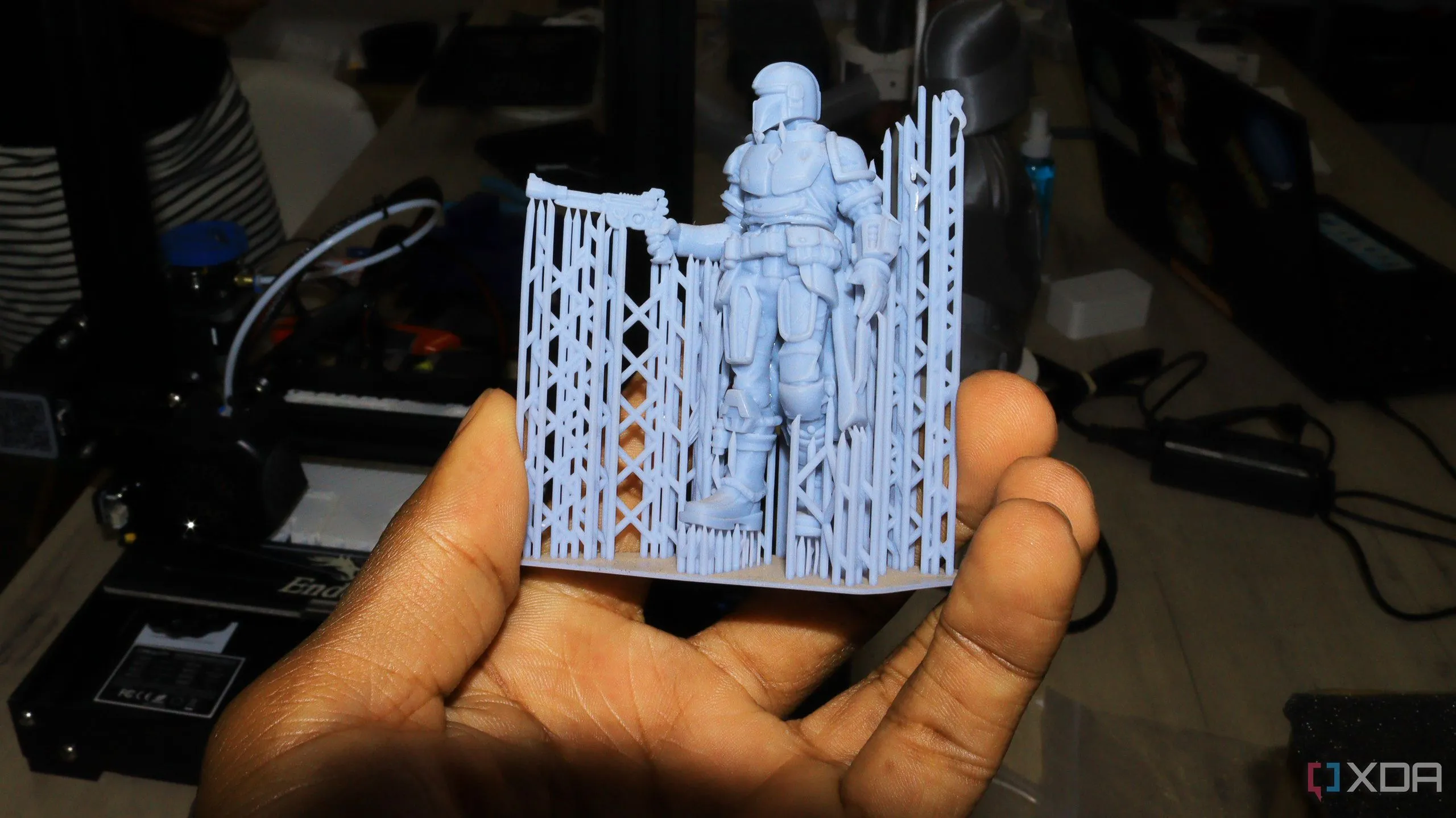 Sản phẩm in 3D trong lòng bàn tay, ví dụ về khả năng nhận diện 'dấu vân tay' máy in 3D
