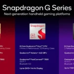 Slide giới thiệu và so sánh hiệu năng các chip Snapdragon G-Series thế hệ mới của Qualcomm