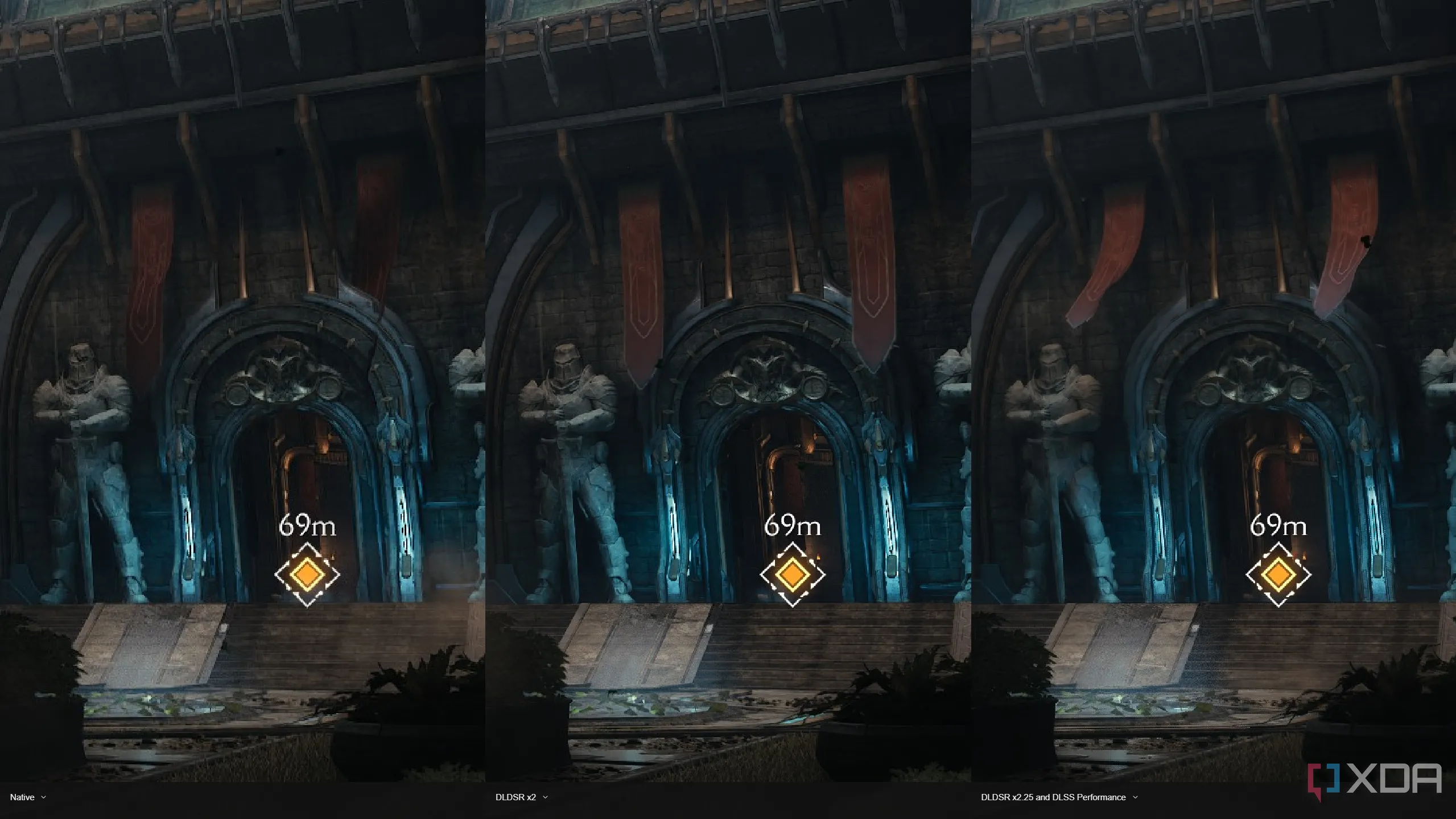 So sánh hình ảnh Doom DLDSR 2