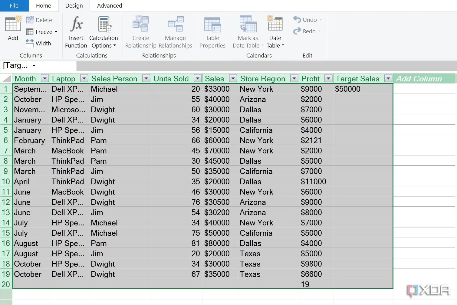 Sử dụng Power Pivot để phân tích dữ liệu lớn trong Excel.