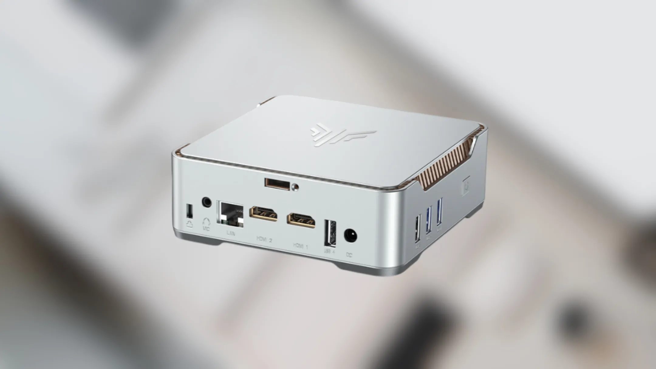Thiết kế và các cổng kết nối của Mini PC Kamrui GK3Plus