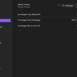 Thiết lập phím tắt truy cập trang chủ Obsidian với plugin Homepage