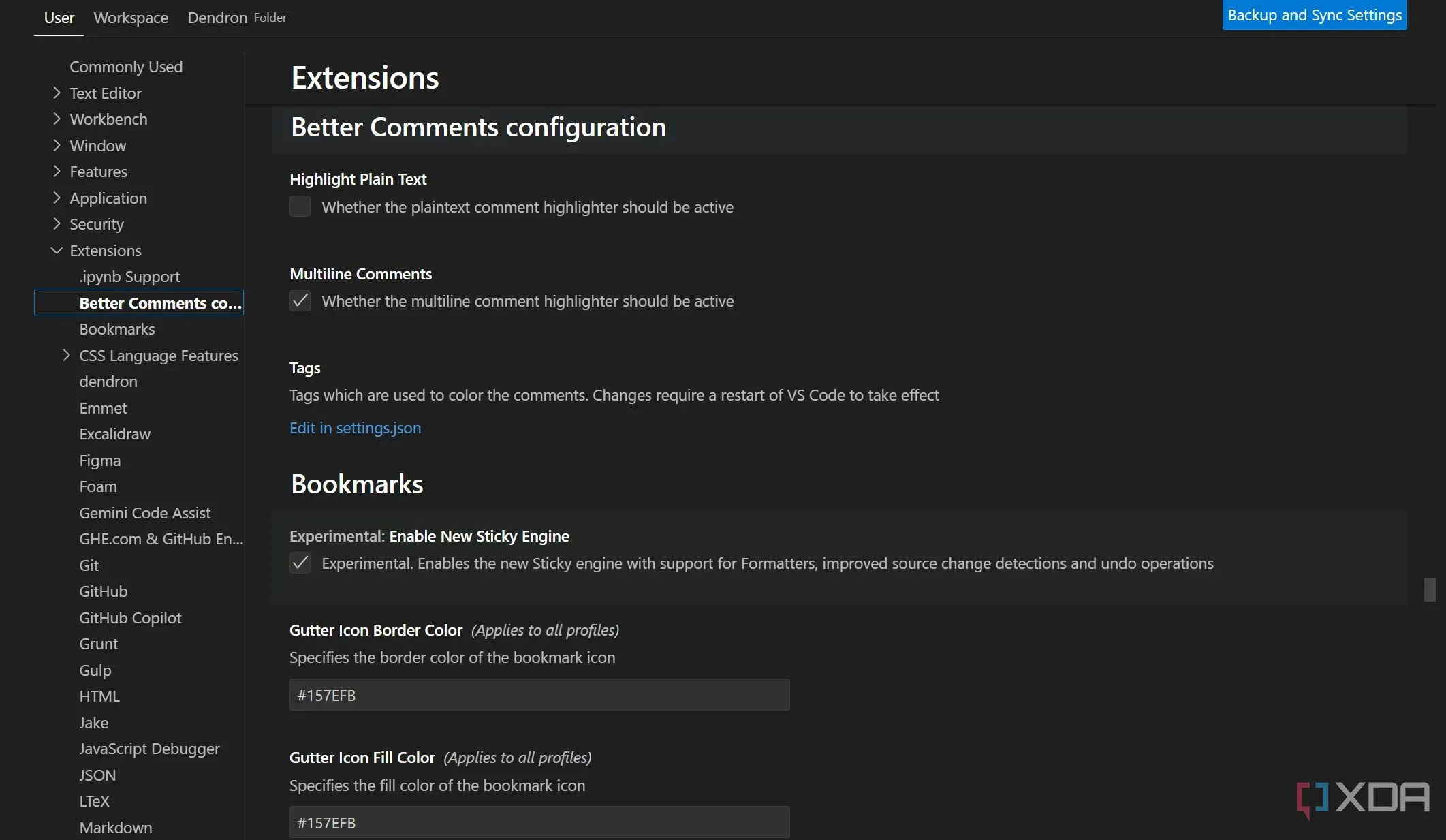 Tiện ích Better Comments trong VS Code