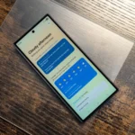 Tính năng Now Brief trên điện thoại gập Samsung Galaxy Z Fold 7, thể hiện sự tập trung vào AI nhưng chưa hiệu quả.