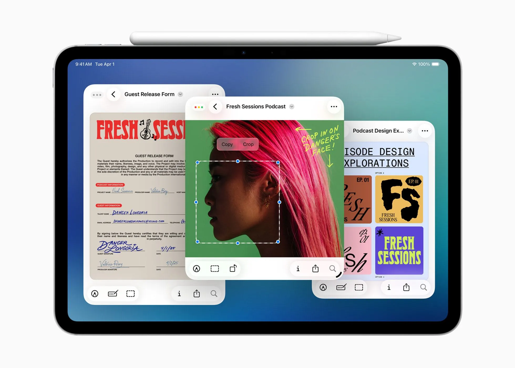 Ứng dụng Preview mới trên iPadOS 26 cho phép người dùng xem, chỉnh sửa và ký tài liệu trực tiếp trên iPad