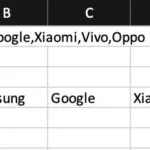 Ví dụ cách sử dụng hàm TEXTSPLIT để tách chuỗi văn bản trong Excel thành các ô riêng biệt
