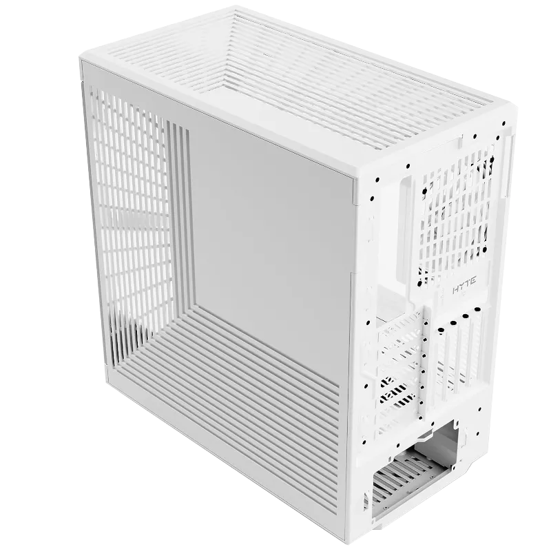 Vỏ case HYTE Y40 Snow White Edition với khả năng gắn GPU dọc tối ưu thẩm mỹ và tản nhiệt