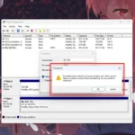Xác nhận định dạng ổ đĩa trong Disk Management